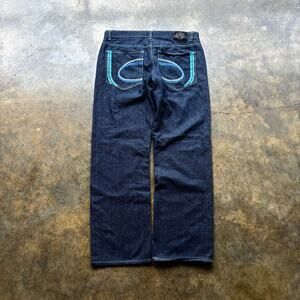 Vintage Baggy Y2K Embroidered‎ Jeans